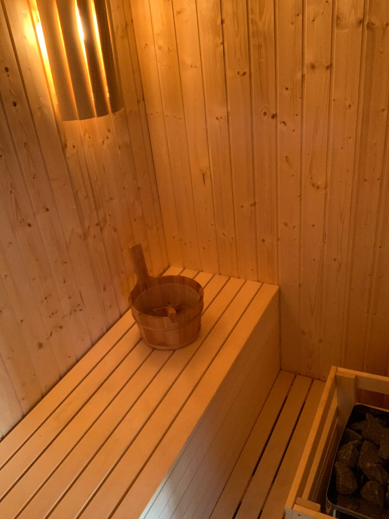 Privat bastu i Penny's Lodge